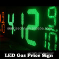 sunrise factory new price :high brightness IP65 digital 7 segment gas/oil station gas station LED Gas Price Sign/Changer/Display